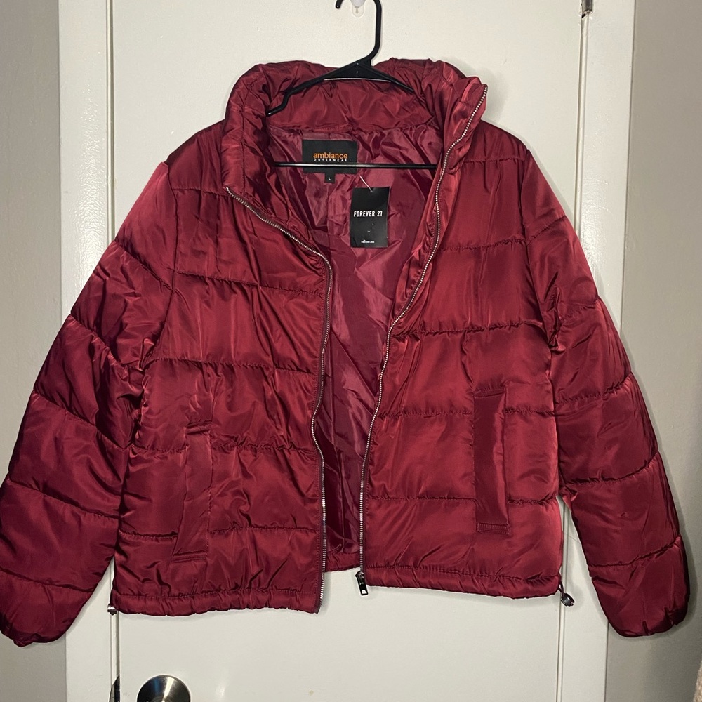 Forever 21 Bubble Coat (L)